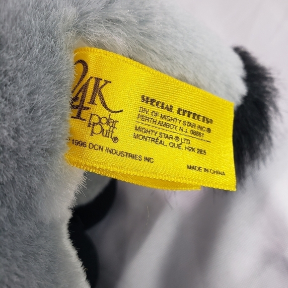 Davey Donkey Democratic Plush Stuffed Toy 10 Inch 24K Company 1996 With Tag - Picture 9 of 11